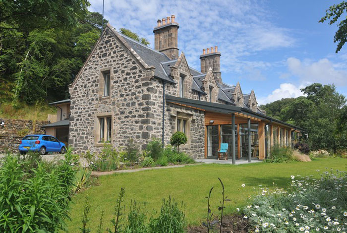 New house by Tom McCardel Associates Architects in Argyll, Scotland